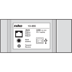 Niko Toegangscontrole - PC-interface voor programmering en configurati